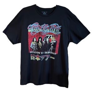 NWOT AEROSMITH Boston to Budokan 1977 Tour Tee Shirt